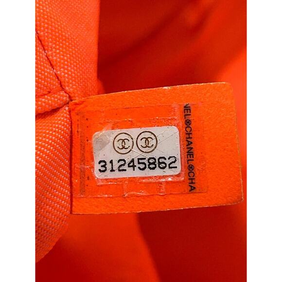 Chanel Deauville Medium Pink Canvas Tote SPB-JB 332909 - Picture 12 of 15